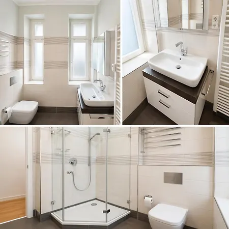 Premium In Awesome Sudvorstadt Location, 3 Bedrooms, For Up To 8 People, 7 Separate Beds, Premium Kitchen And Bathroom Leipzig